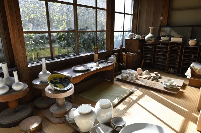 九谷窯跡展示館 絵付け体験