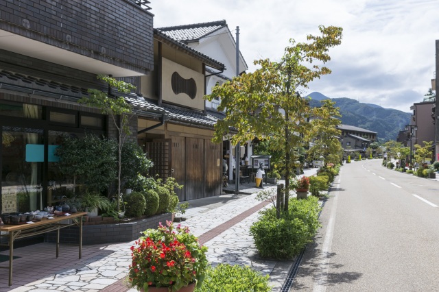 山中温泉 ゆげ街道