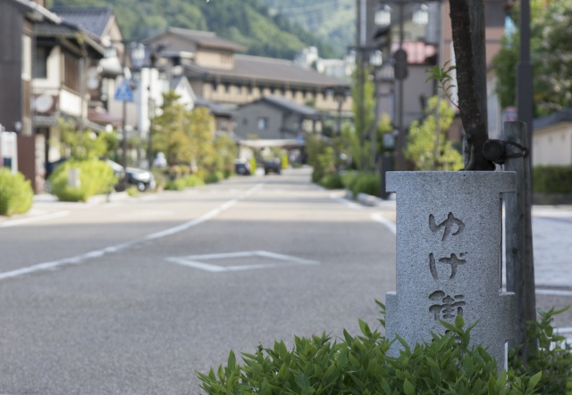 山中温泉 ゆげ街道