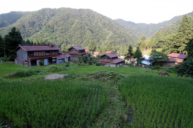 東谷地区 重要伝統的建造物群保存地区 大土
